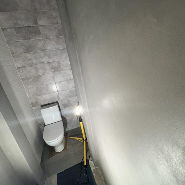 Mikroccementa vannas istaba