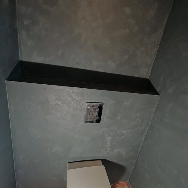 Pēc mikrocementa atjaunošanas