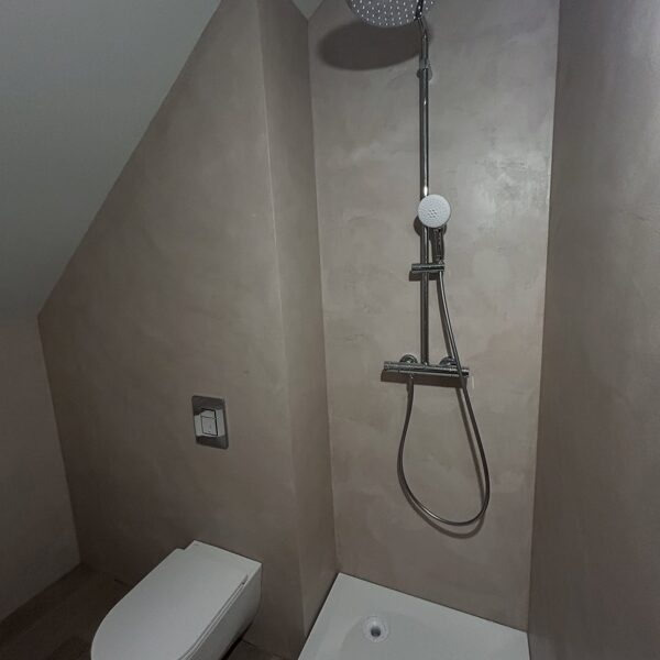 Mikrocements vannas istabā