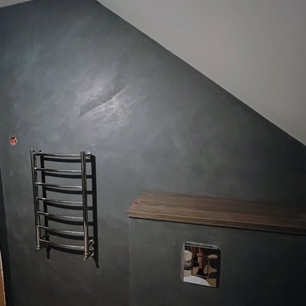 Mikrocements vannas istabā