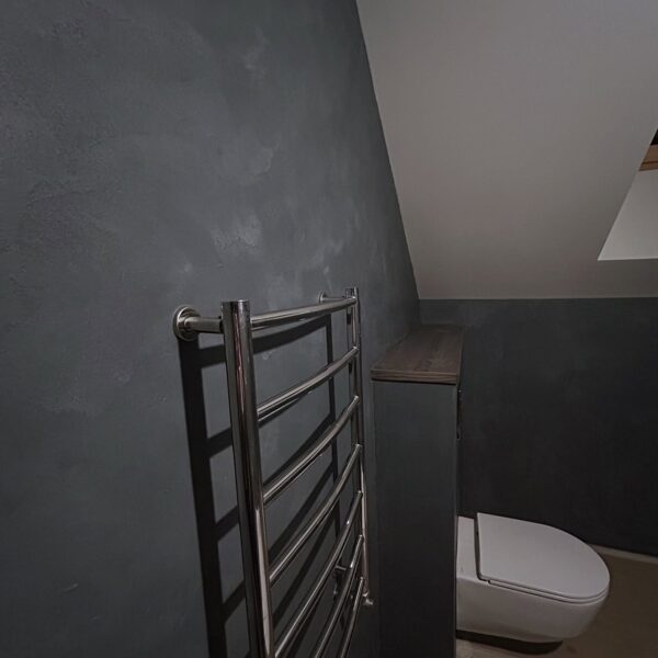 Mikrocements vannas istabā