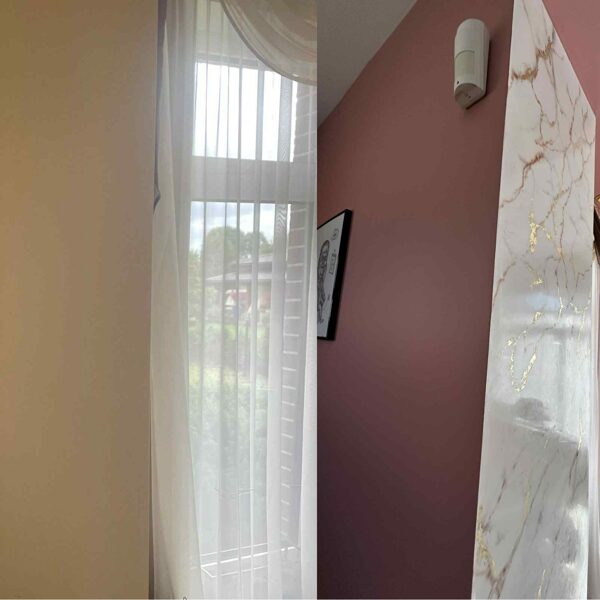 Marmora imitācija pirms un pēc