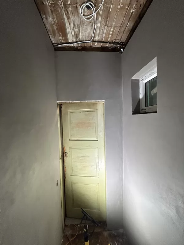Mikrocementa vannas istaba