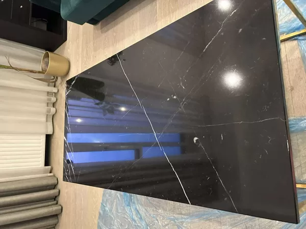 Marmora galda virsmas atjaunošana.