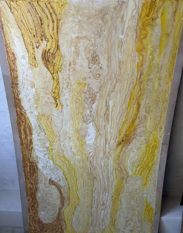 ONYX STONE IMITĀCIJA ar Venēcijas dekoratīvo apmetumu