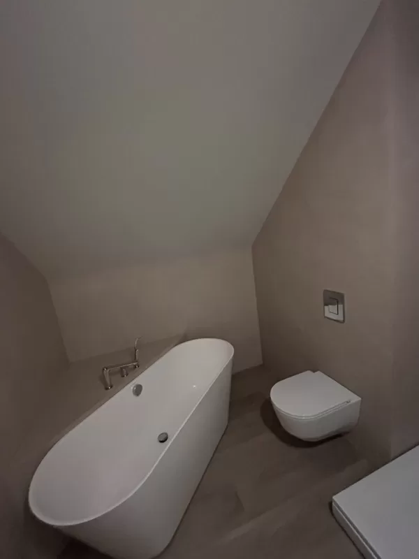 Mikrocements vannas istabā