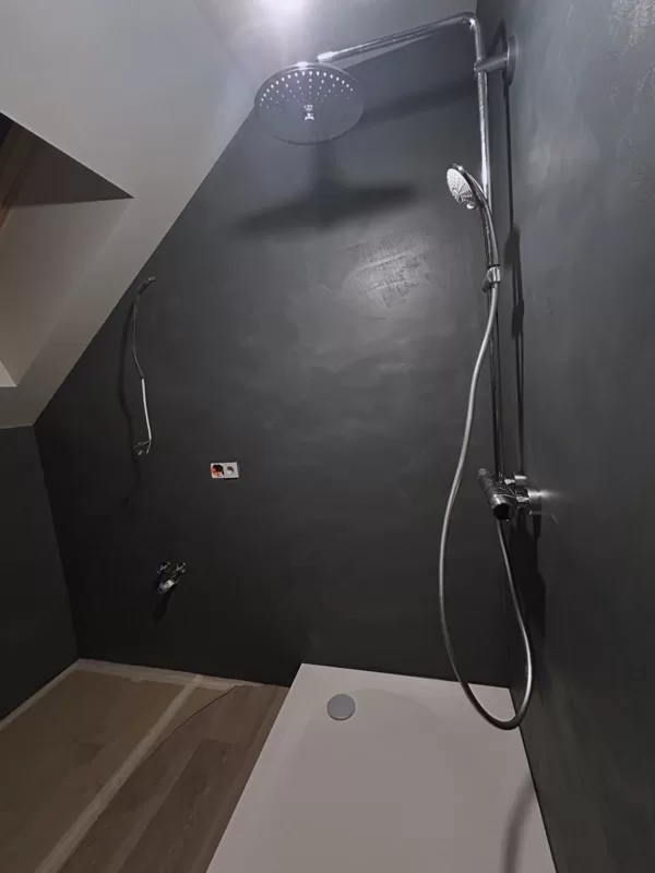 Mikrocements vannas istabā