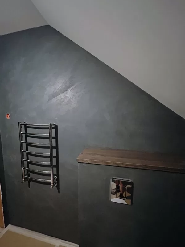 Mikrocements vannas istabā