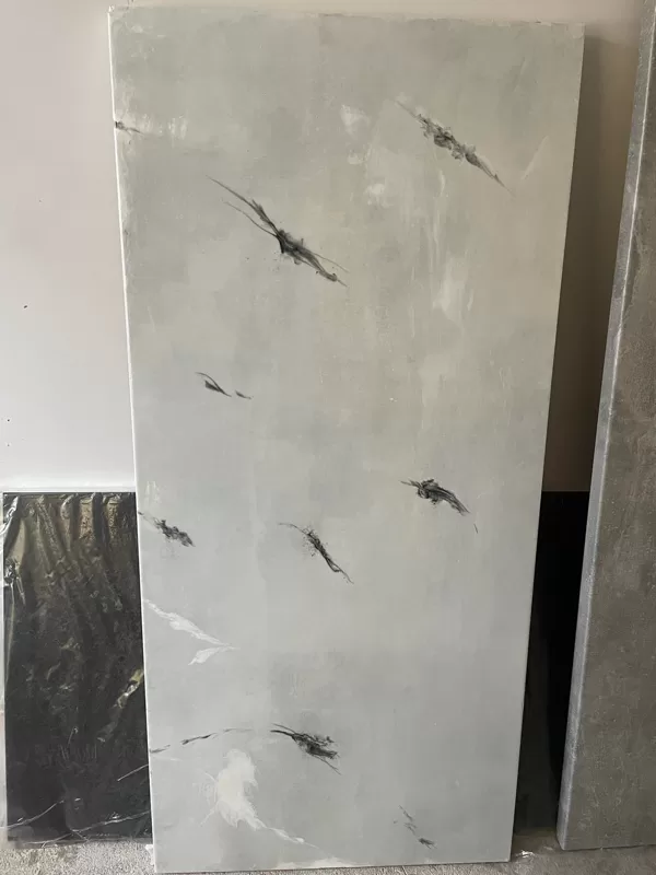 Marble surface imitation with epoxy resin. The most requested shade in the US